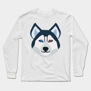 Siberian Husky alaskan malamute Long Sleeve T-Shirt